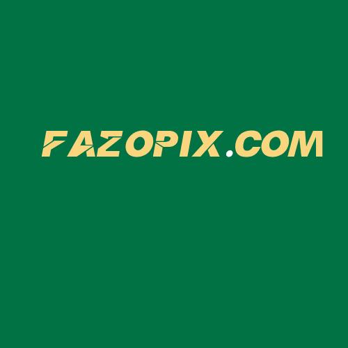 Logo da FAZOPIX